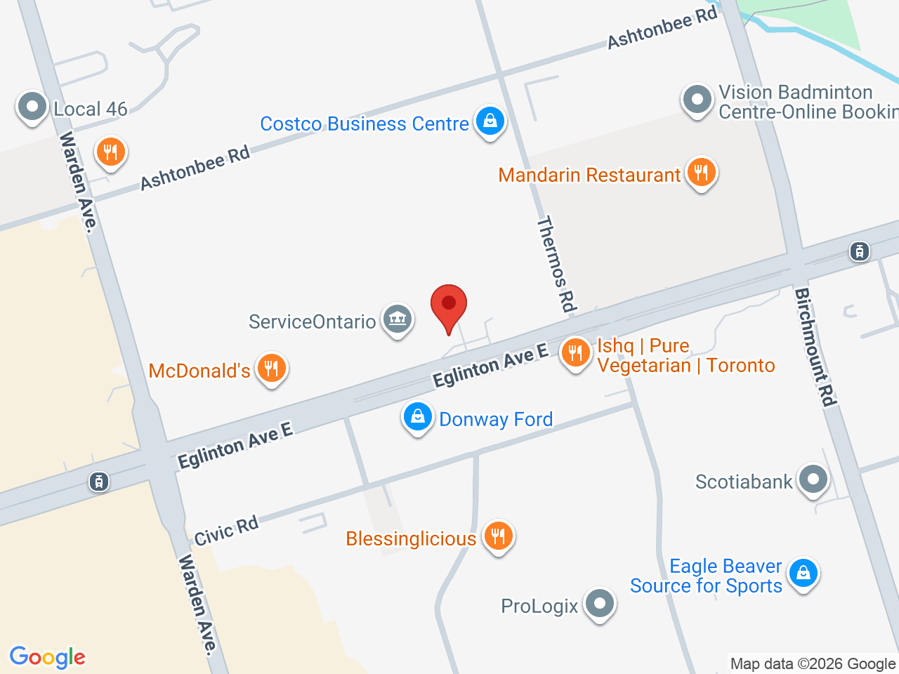 Street map for Canna Cabana, 2000 Eglinton Ave E Unit H1, Scarborough ON