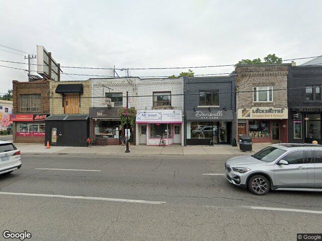Street view for Fogtown Flower, 615 Mt Pleasant Rd, Toronto ON