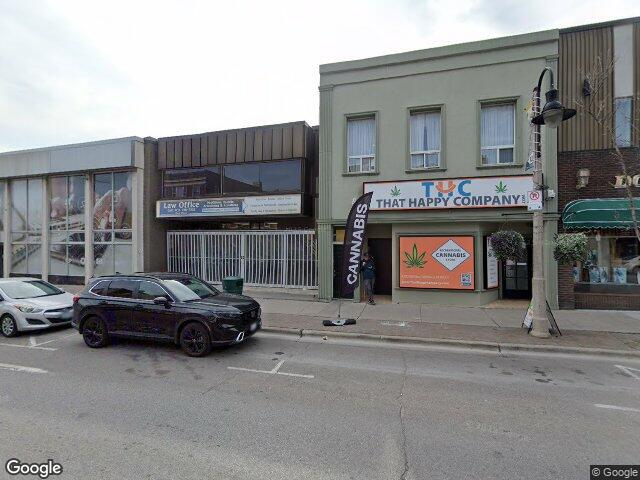 Street view for Kindling Cannabis, 22 Simcoe St S, Oshawa ON