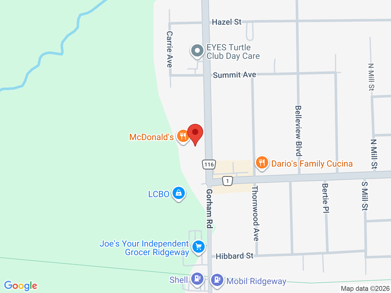 Street map for One Plant, 409 Gorham Rd BLDG C, Unit 3, Fort Erie ON