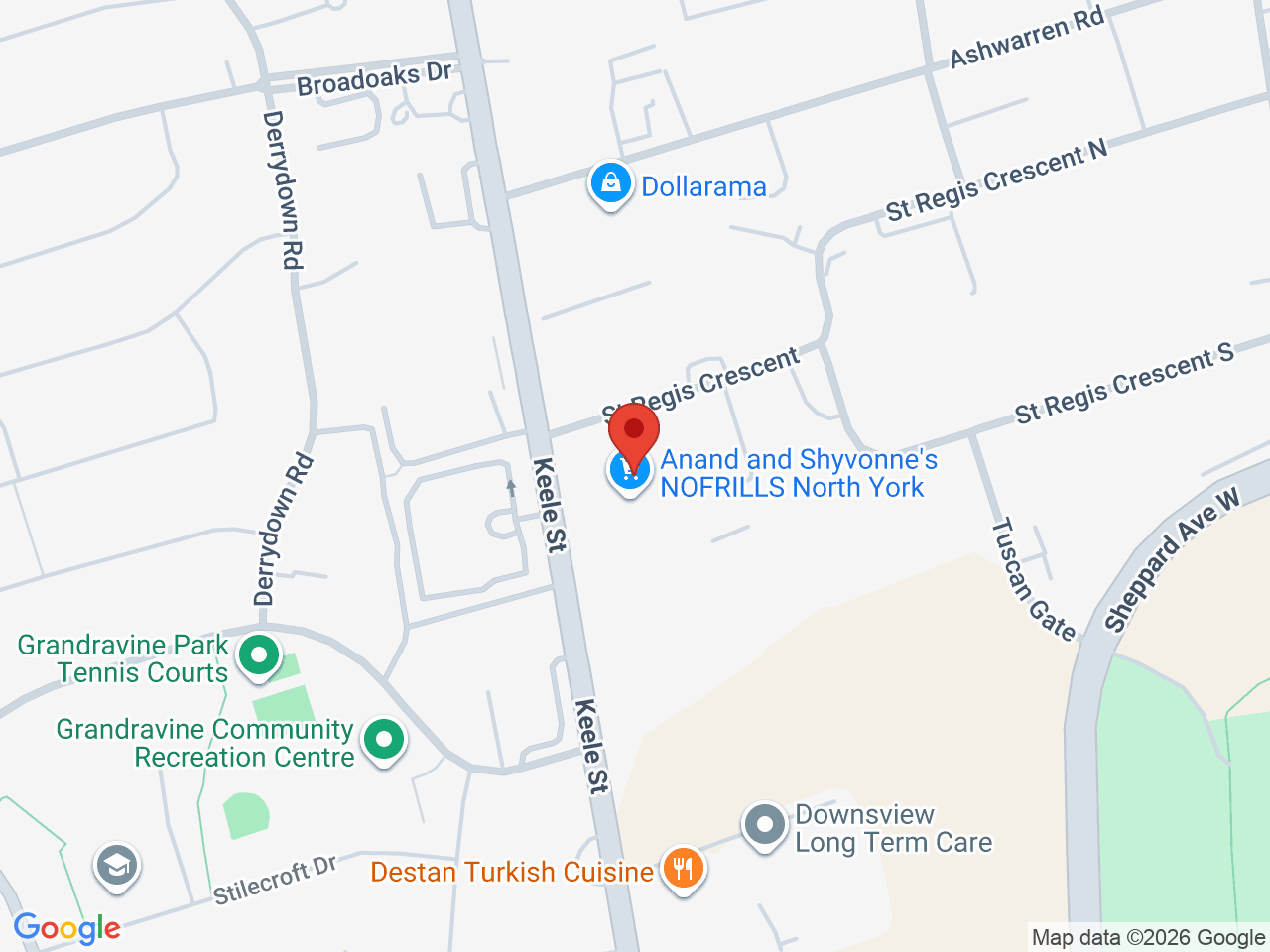 Street map for Pop's Cannabis Co., 3685 Keele St Unit # 2, North York ON
