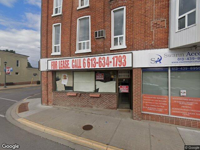 Street view for The Underground, 1 Prince Edward St, Brighton ON