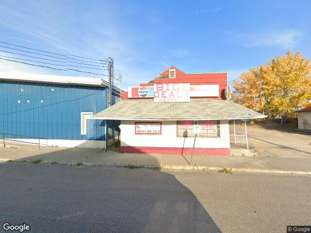 Street view for Into the Weeds Cannabis, 347 Main St, Creighton SK