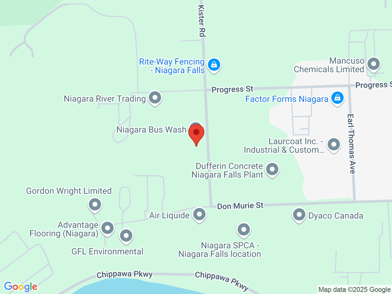 Street map for Flo, 6471 Kister Rd, Niagara Falls ON