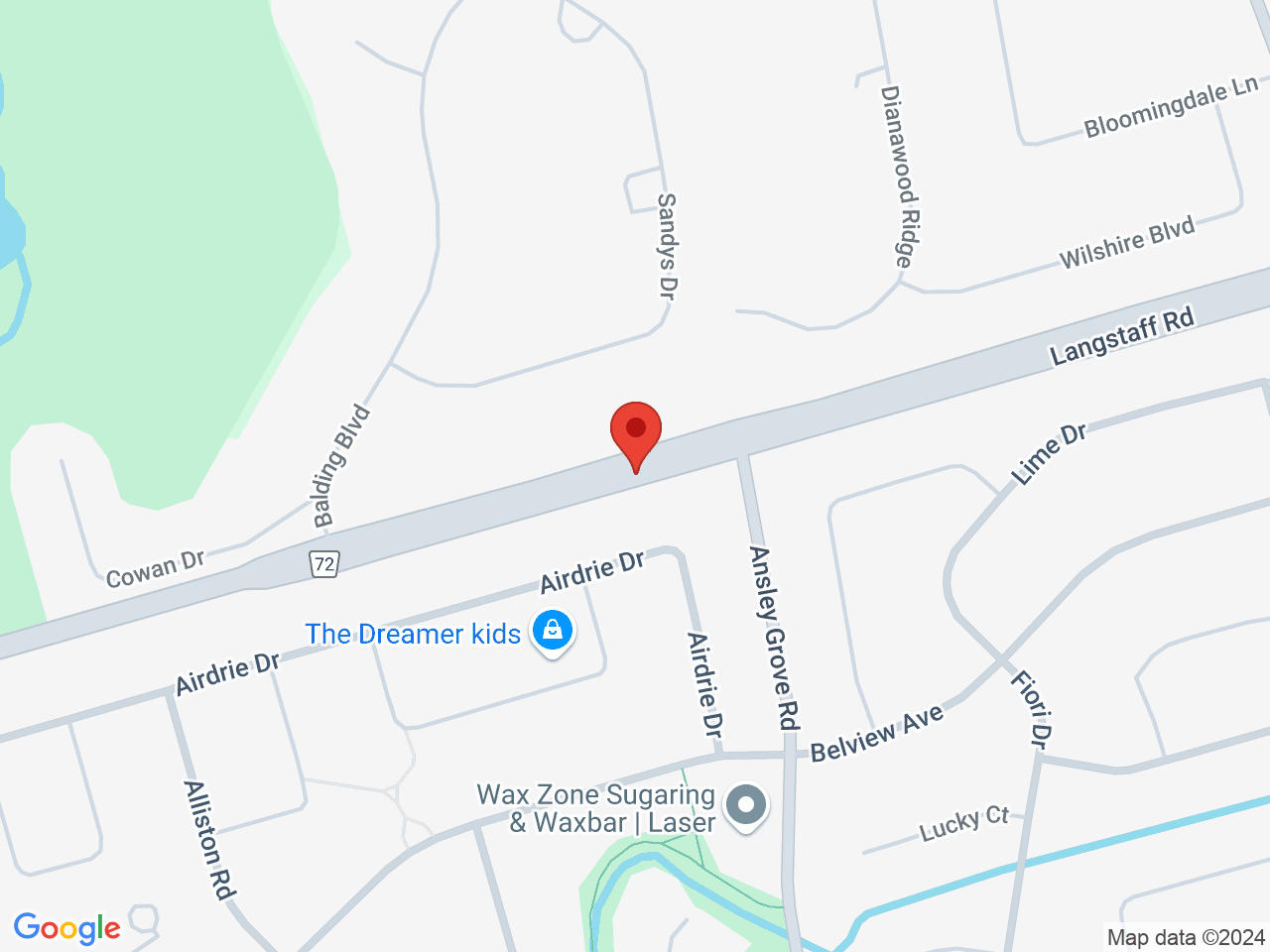 Street map for Ministry of Sativa, 3280 Langstaff Rd #1, Vaughan ON