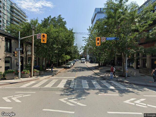 Street view for Greazy, PO Box 105 STN Adelaide, Toronto ON