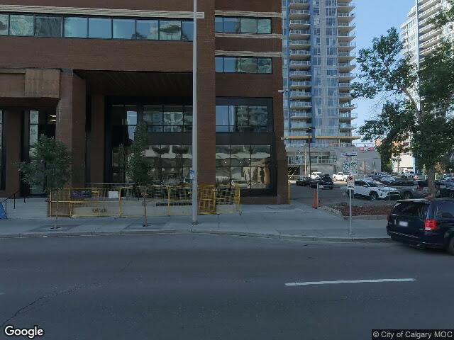 Street view for Value Buds, #300, 919 - 11 Ave SW, Calgary AB