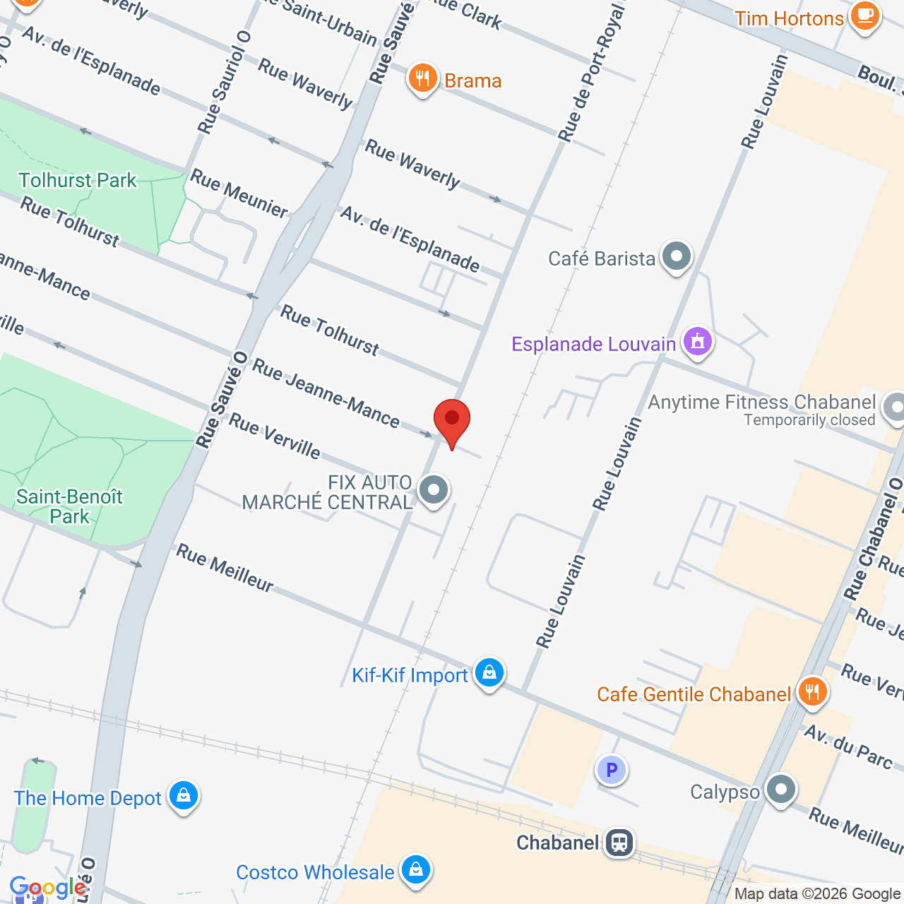 Street map for Curado, 322 Port Royal West, Montreal QC