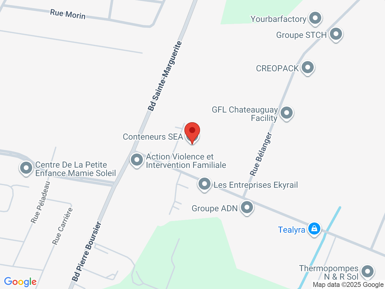 Street map for Lemon & Grass, 250 Ford Blvd, Chateauguay QC