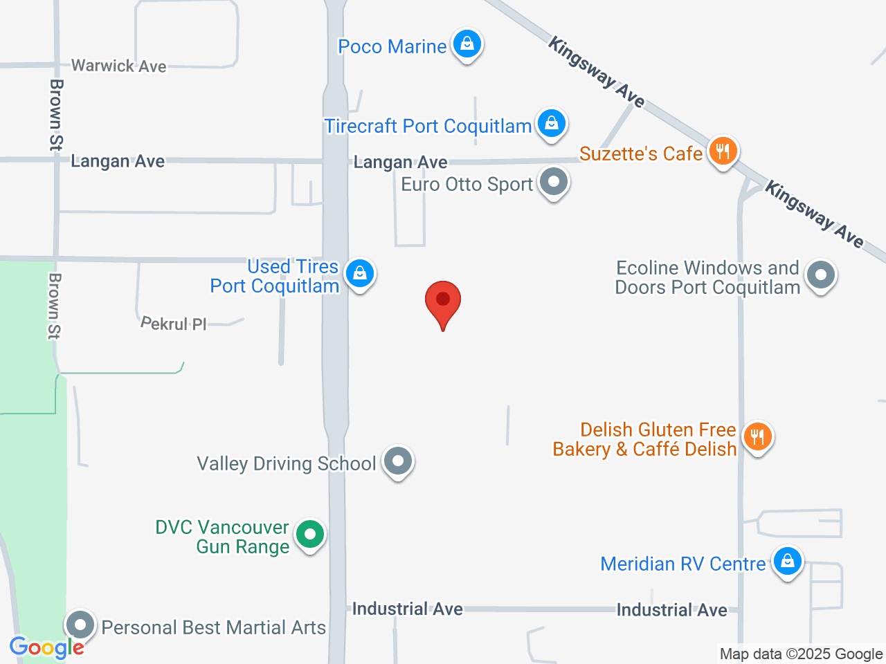 Street map for Strings, 106 - 1772 Broadway St, Port Coquitlam BC