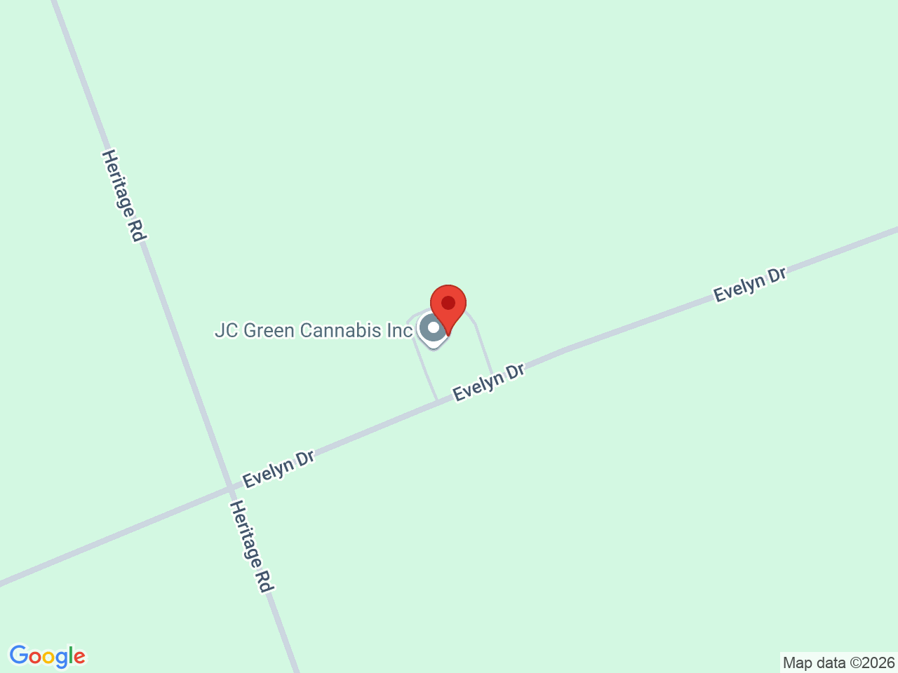 Street map for Kronnix, 17406 Evelyn Drive, Thorndale ON