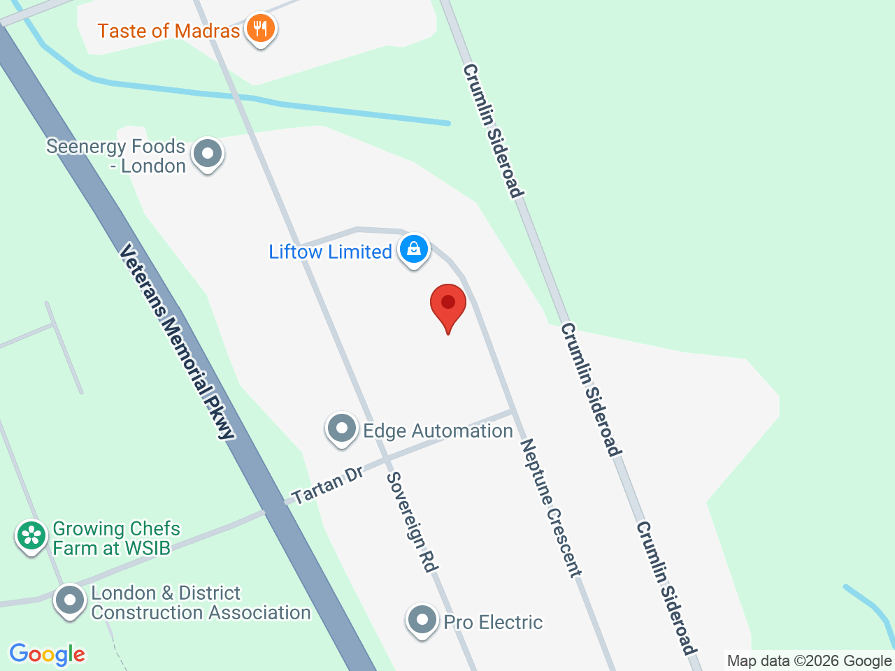 Street map for The Cut, 371 Neptune Crest, London ON