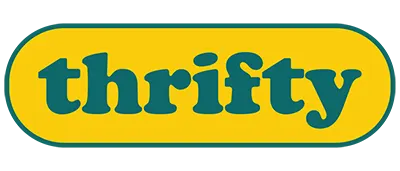 Logo for Thrifty