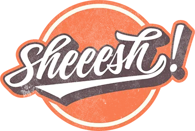 Sheeesh! Logo